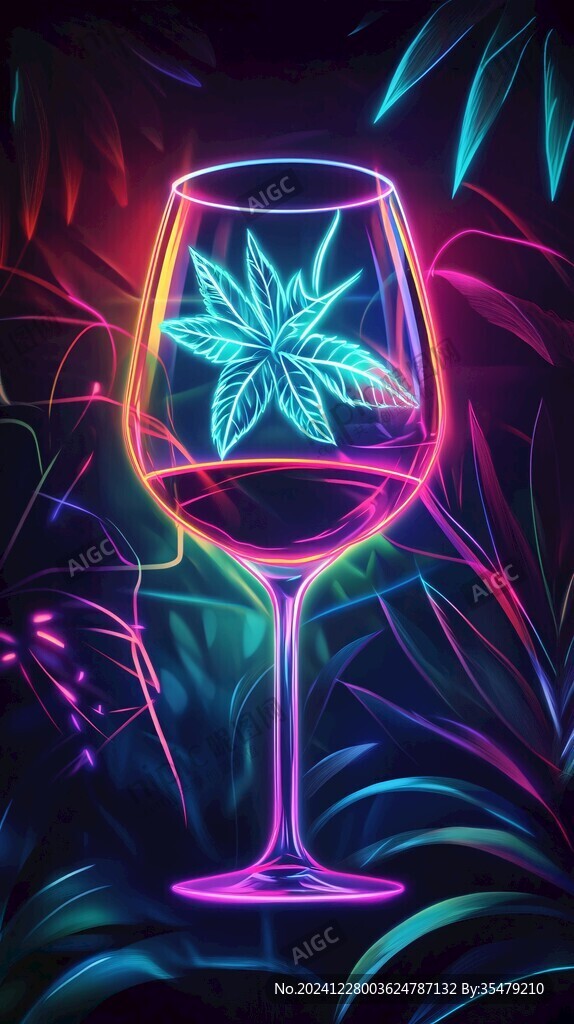 霓虹燈裝飾畫