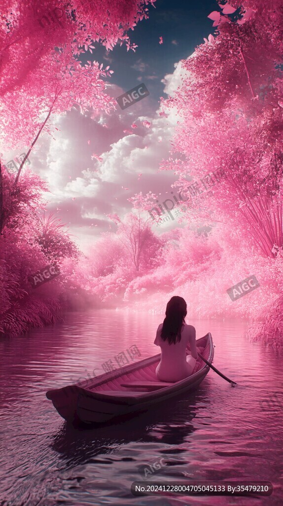 粉色的奇幻風(fēng)景