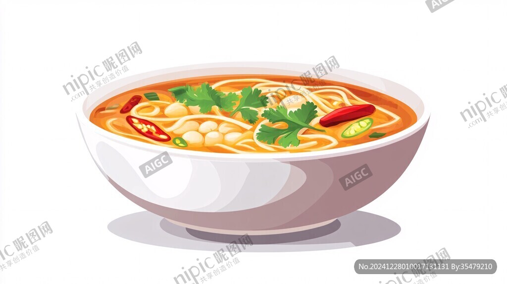 碗豆面插畫