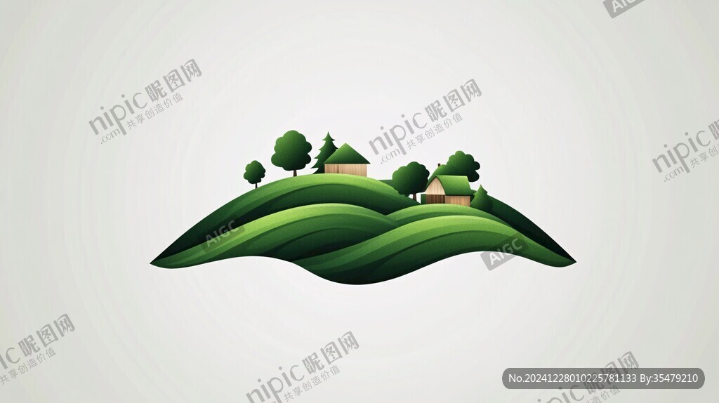 綠色環(huán)保茶山
