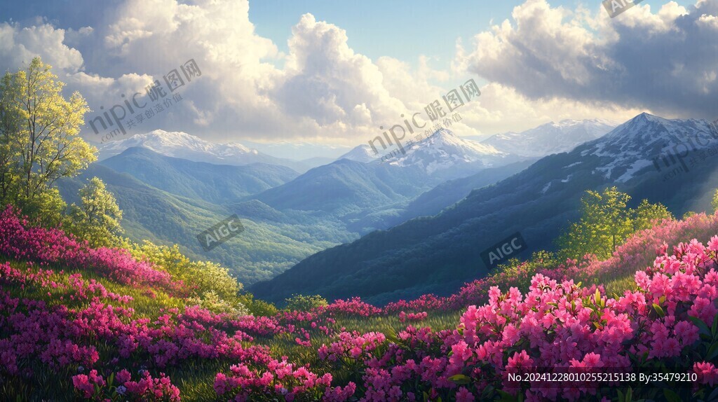 山花爛漫風(fēng)光