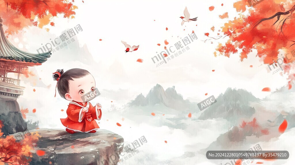 紅孩兒插畫(huà)