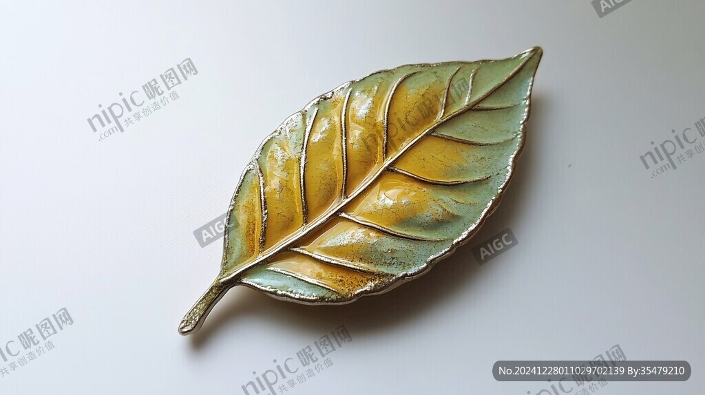 一片枇杷葉