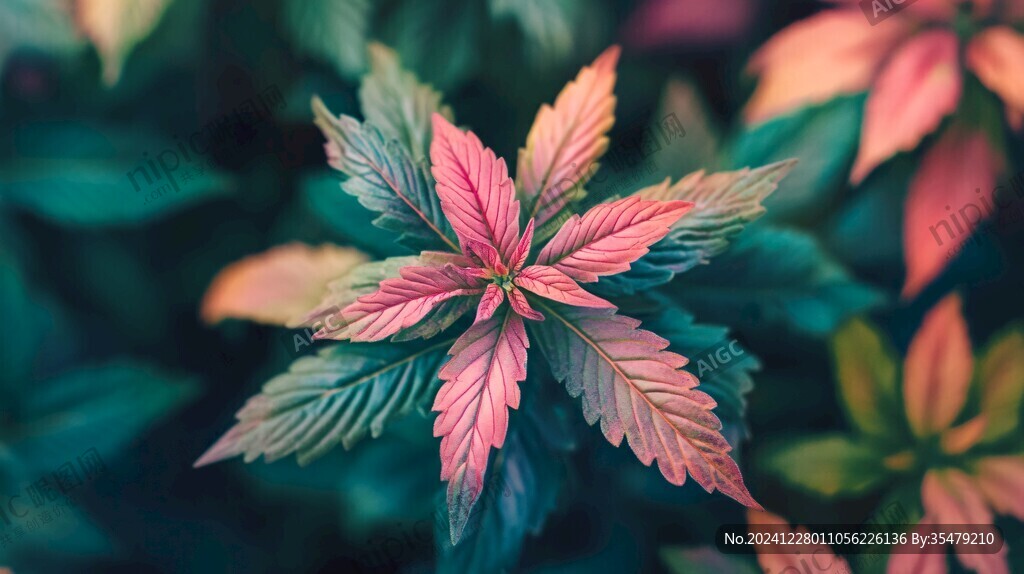 美麗彩葉植物