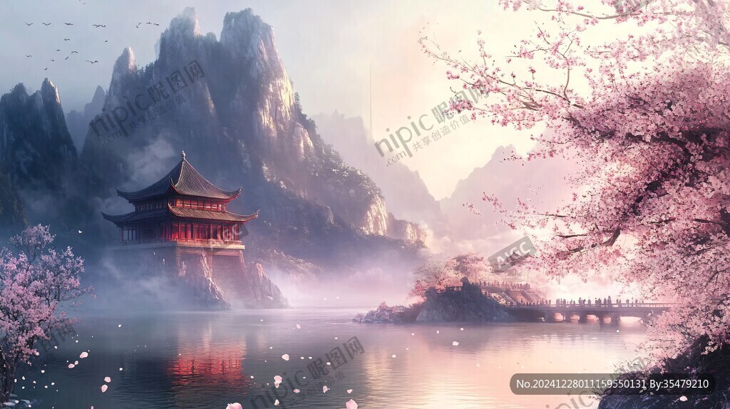 唯美古風(fēng)場景