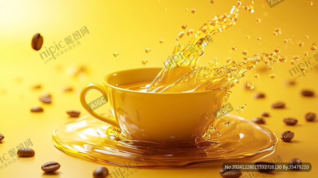 咖啡杯效果