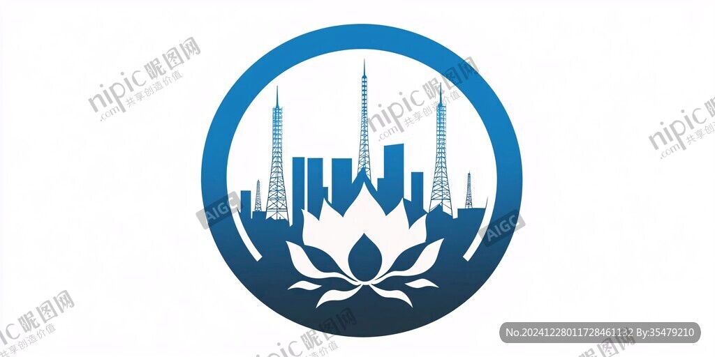 藍色科技迪拜標志建筑
