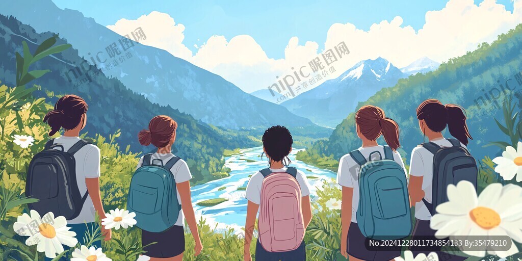 學生暑假郊游