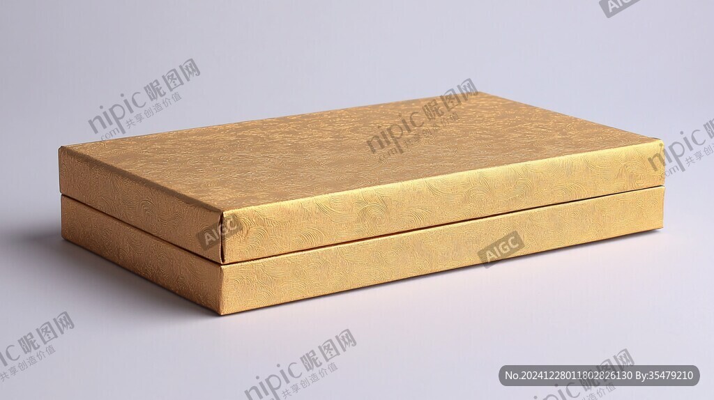 高端金色包裝盒