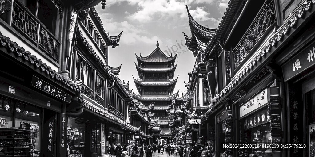 海壇古城黑白片