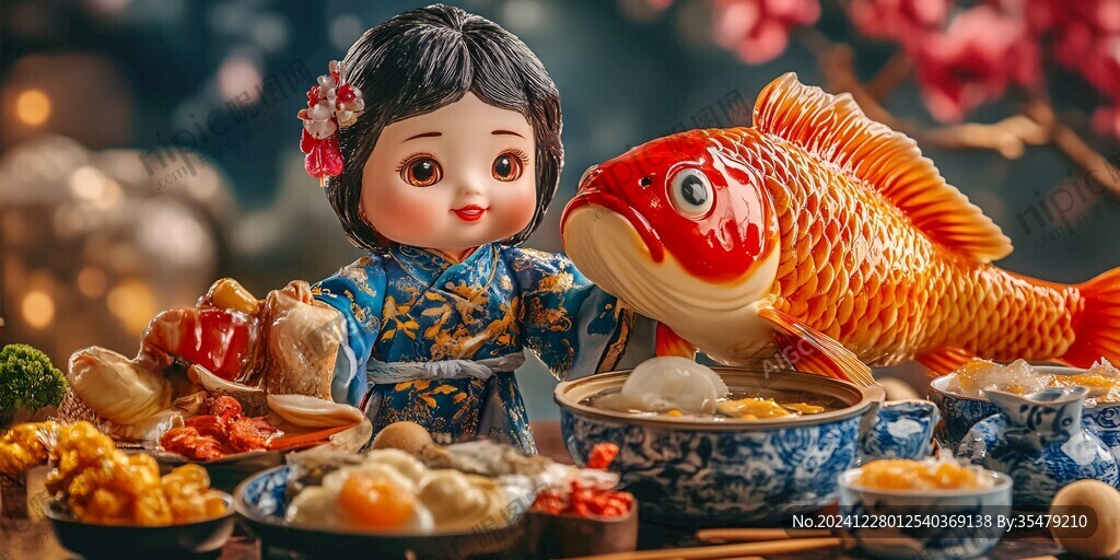 錦鯉娃娃