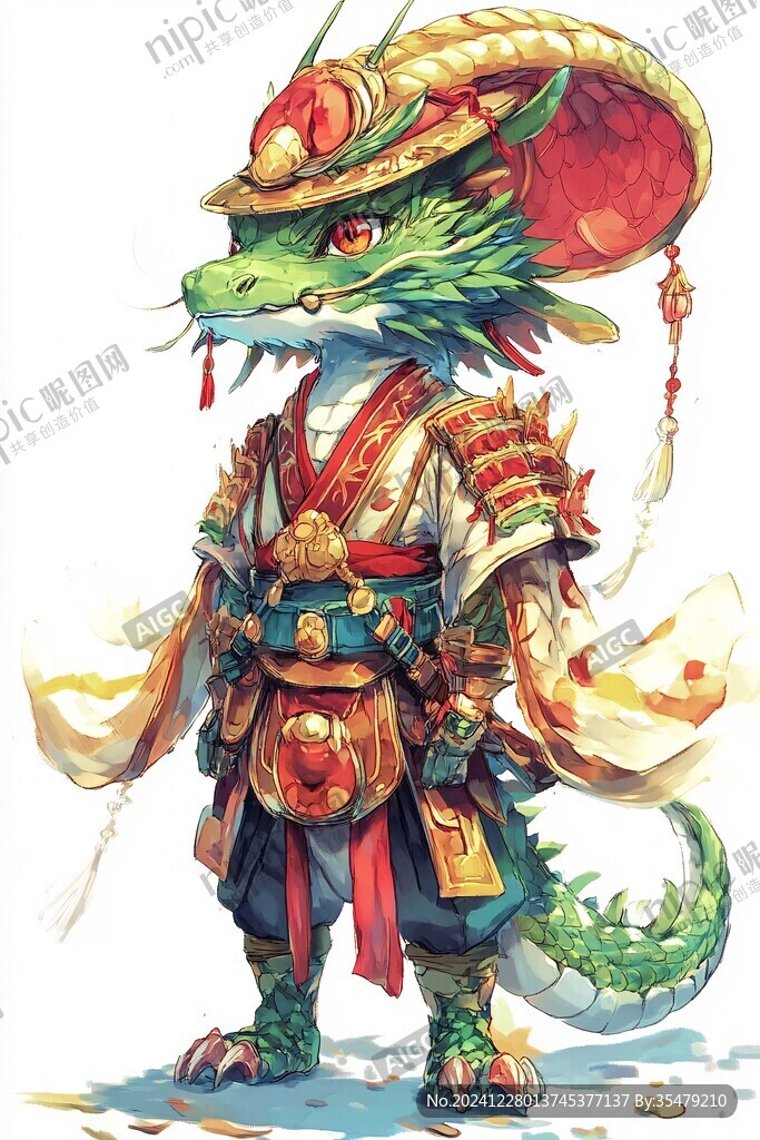 插畫龍年插畫