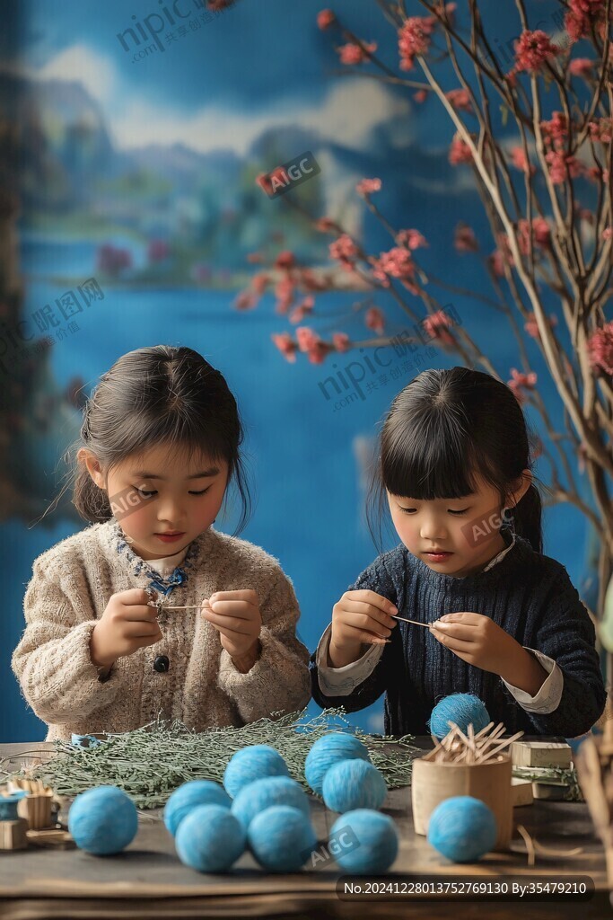 紡線場景再現(xiàn)