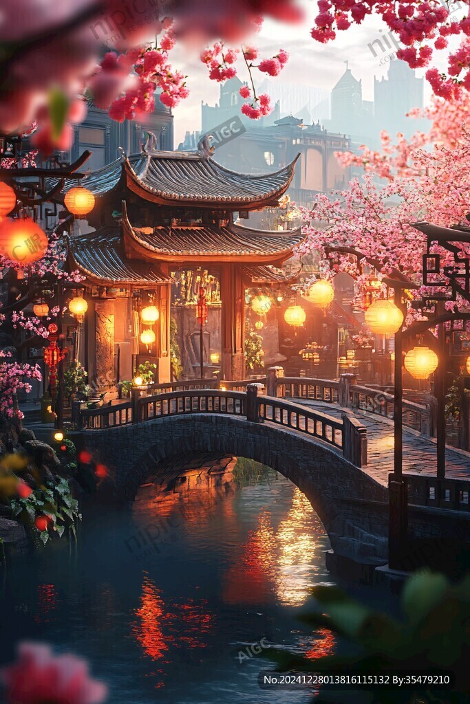 唯美浪漫江南水鄉(xiāng)風(fēng)情