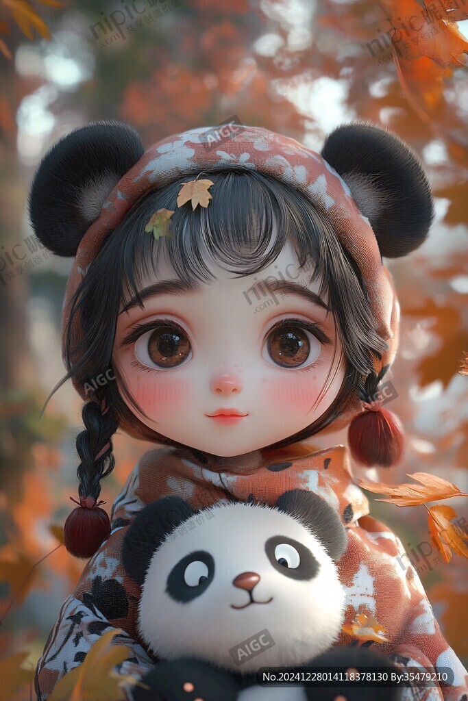 熊貓女生