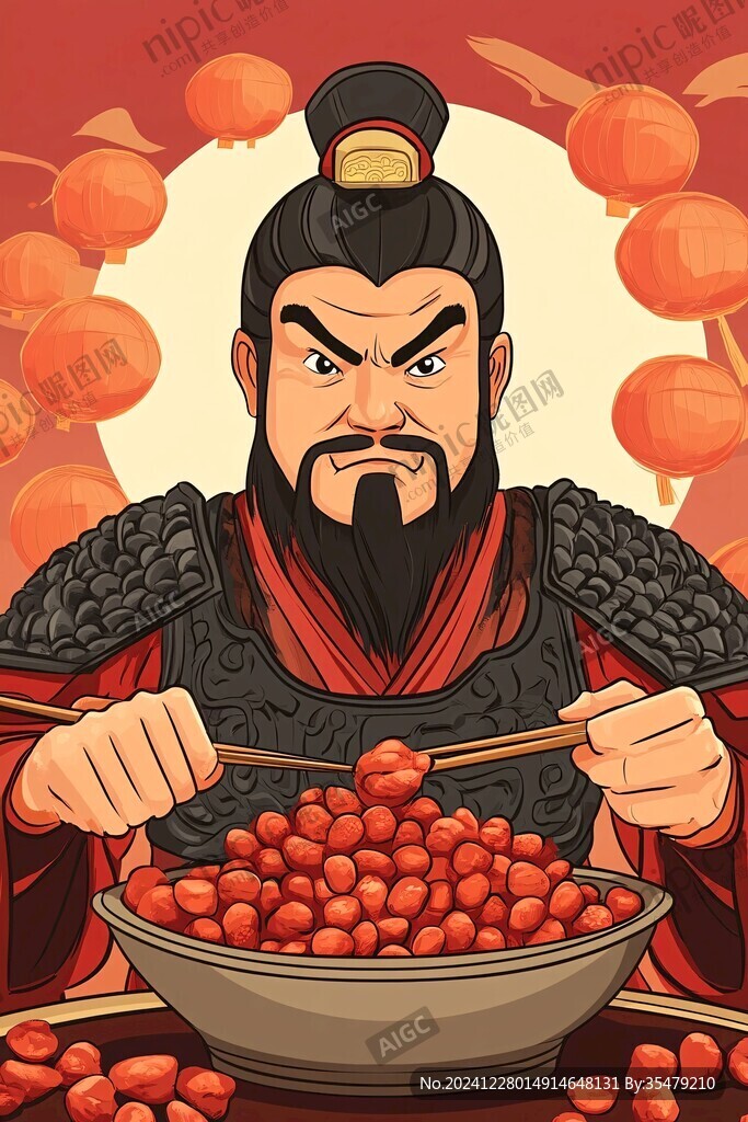 好柿花生插畫