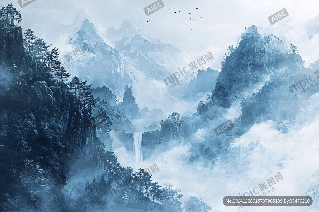 高清古風(fēng)山水
