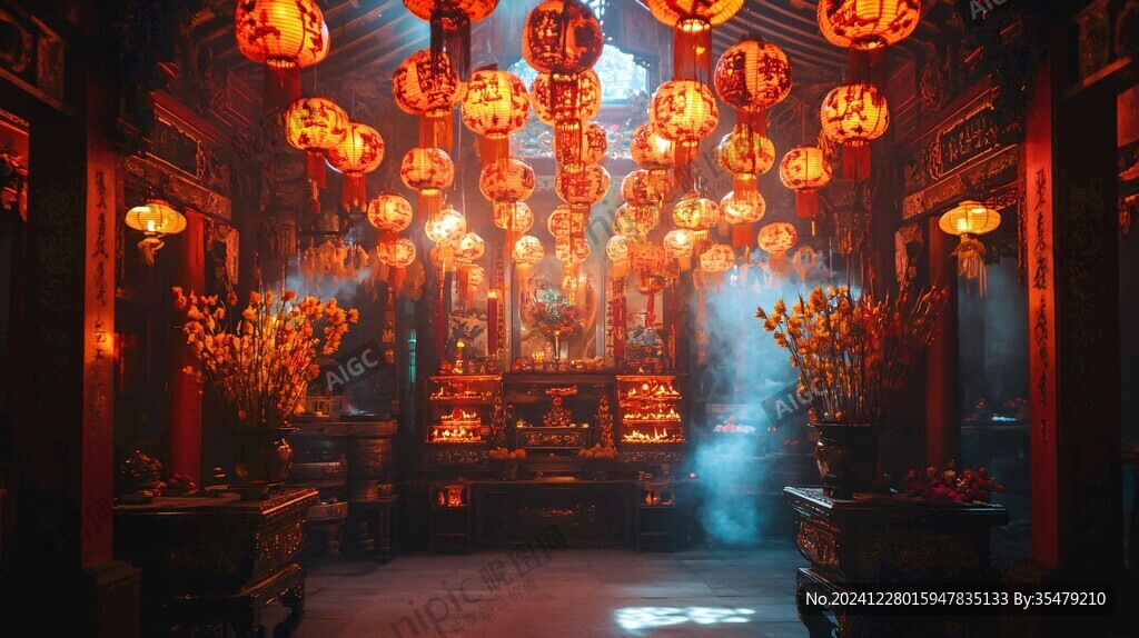 祖廟內(nèi)景