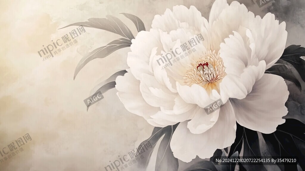 夢幻牡丹花