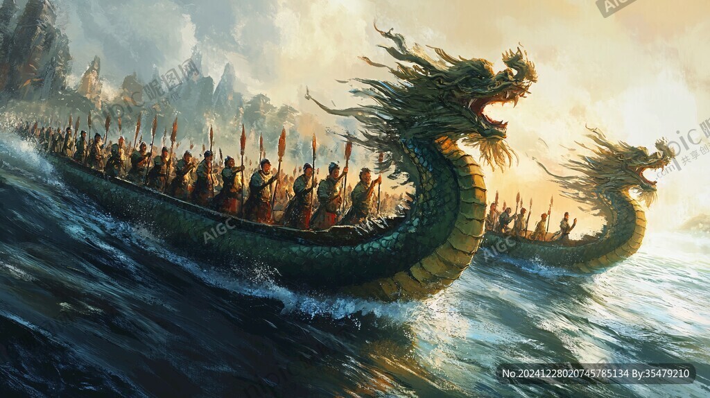 龍旗飄揚的艦隊