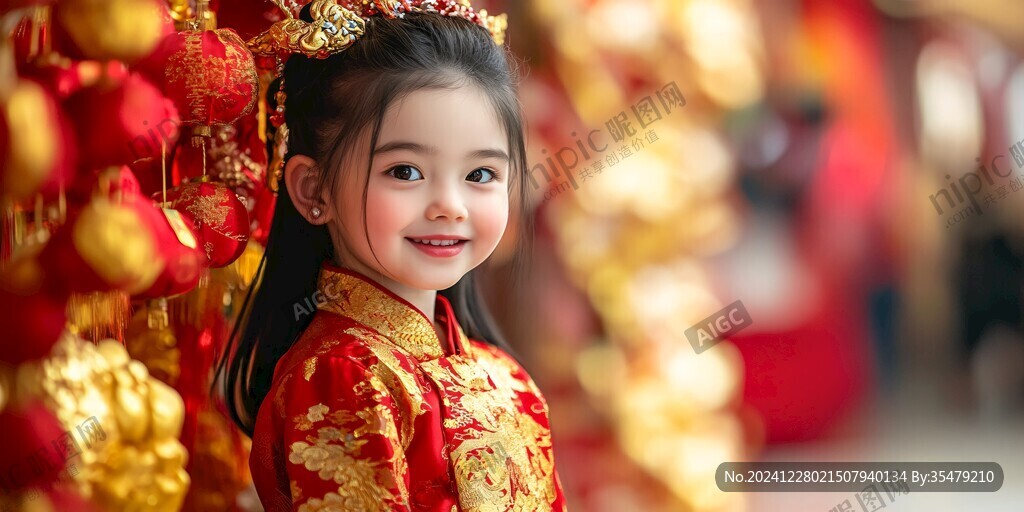 喜慶女童