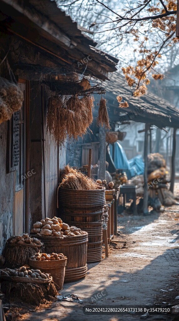 復(fù)古農(nóng)家氛圍感