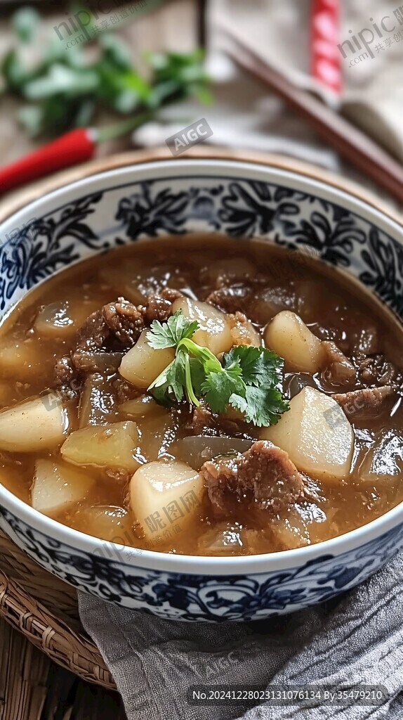 大碗蘿卜牛腩