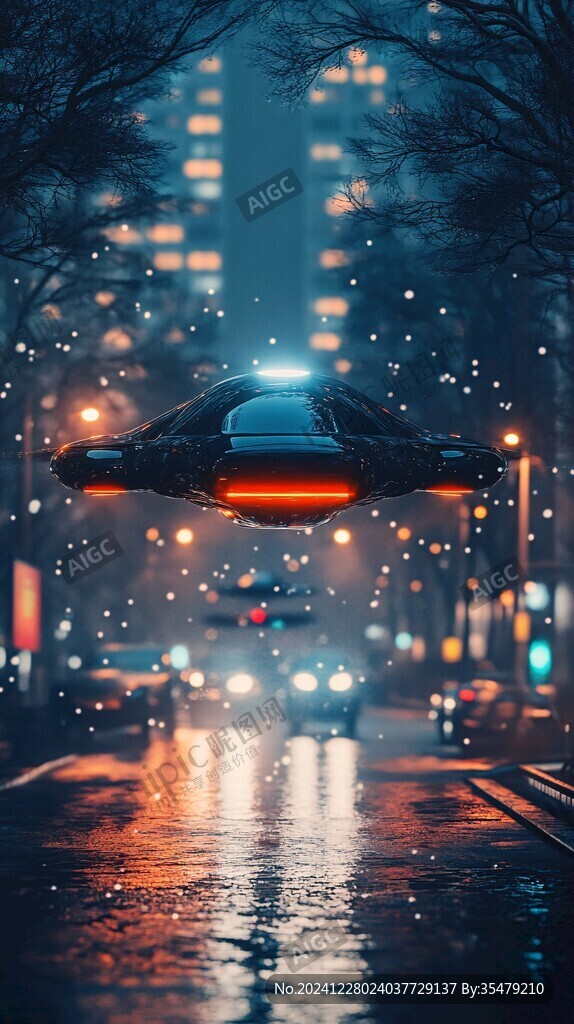 唯美雪夜