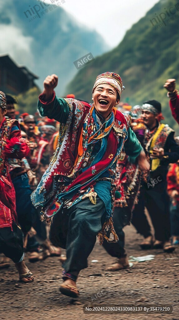 跳舞的先民