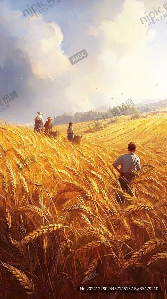 拾麥穗