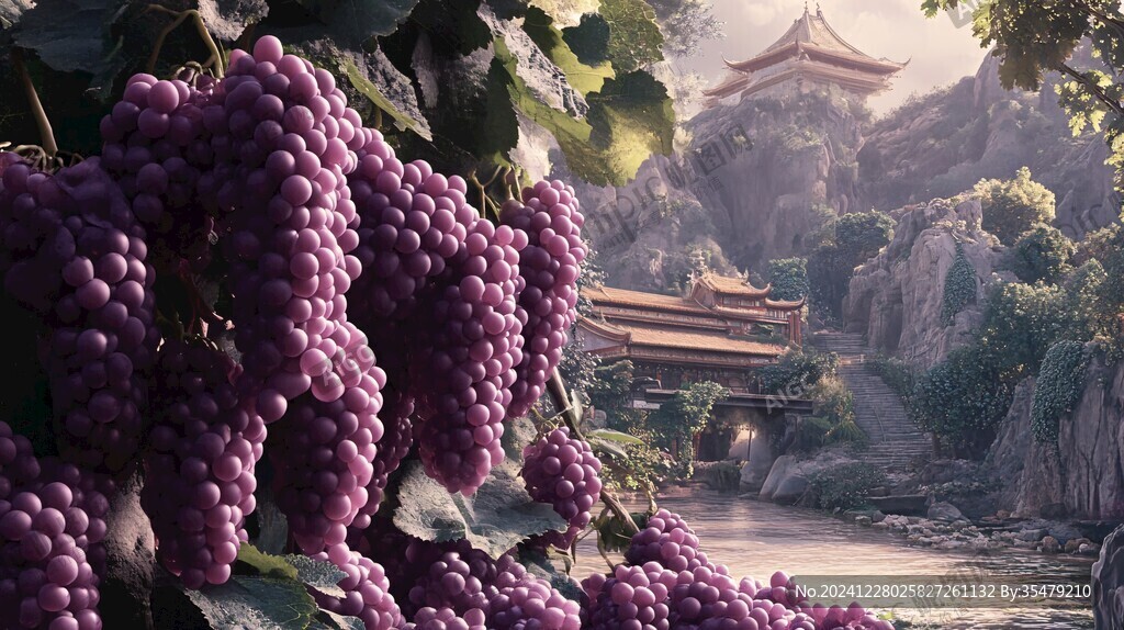 葡萄場景圖