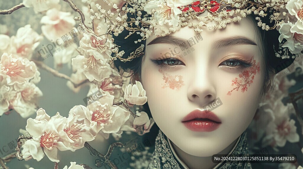非物質(zhì)文化化妝妝容