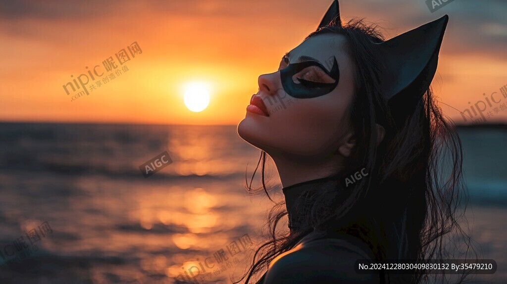 假面美女
