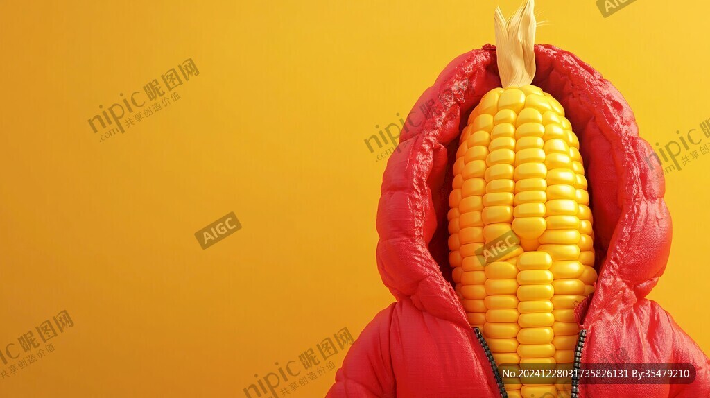 金黃色苞米