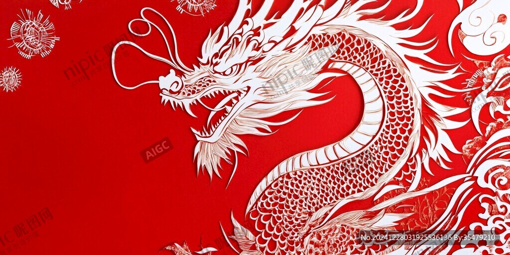 舞龍剪紙的藝術(shù)價值