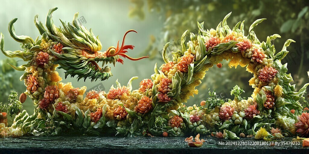 龍年長幅