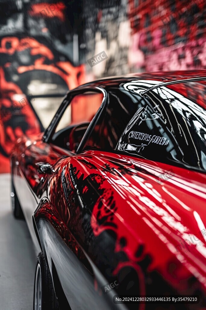 暗紅車身高清