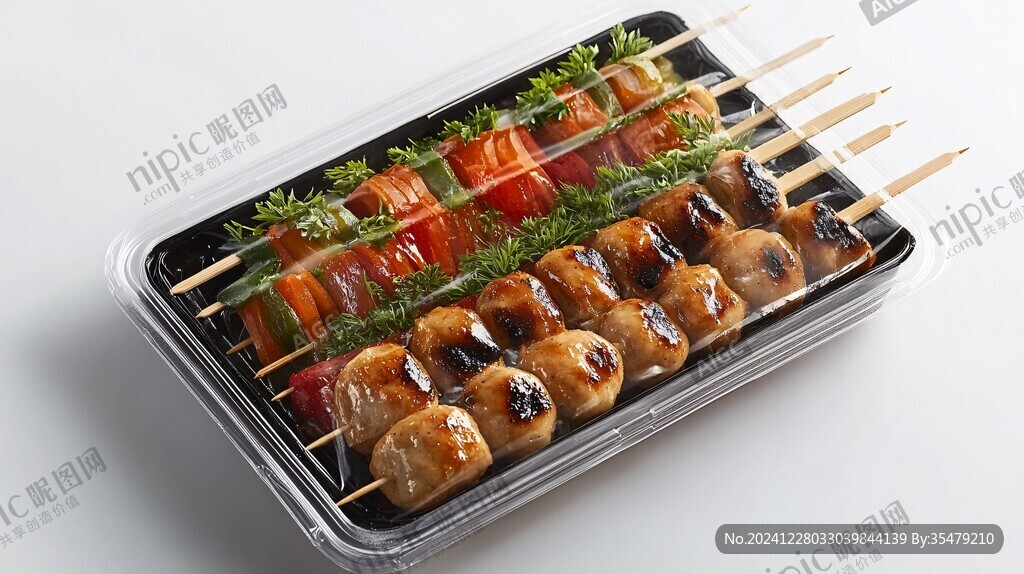 烤蔬菜碳烤香菇烤串