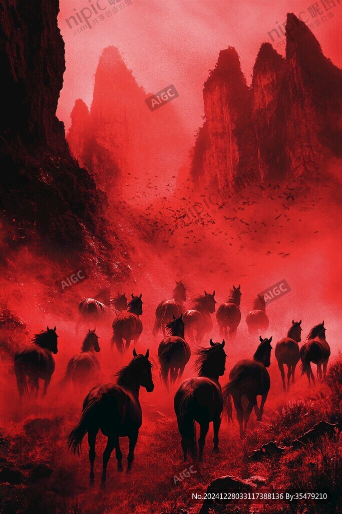 奔騰萬馬