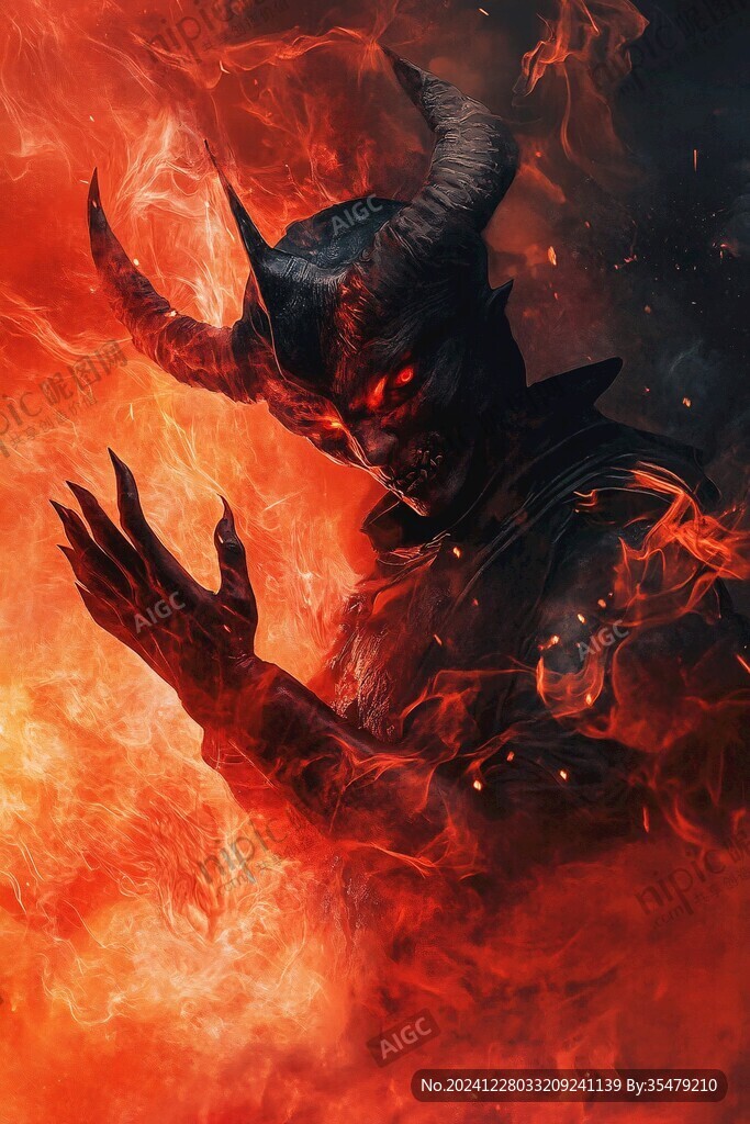 惡魔原創(chuàng)插畫