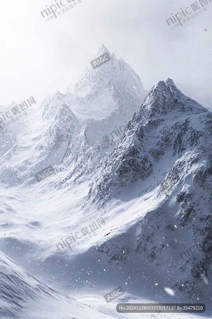 雪山大場景