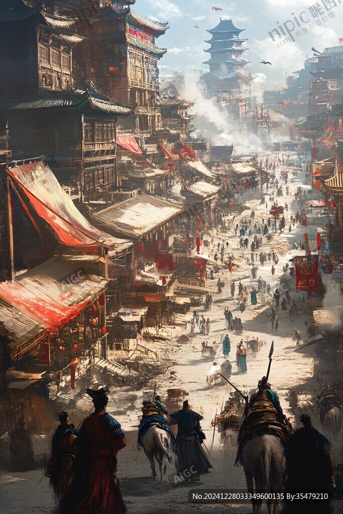 橫店插畫