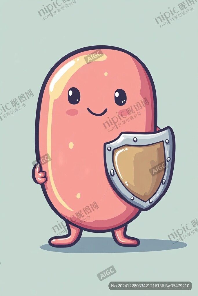 卡通火腿腸