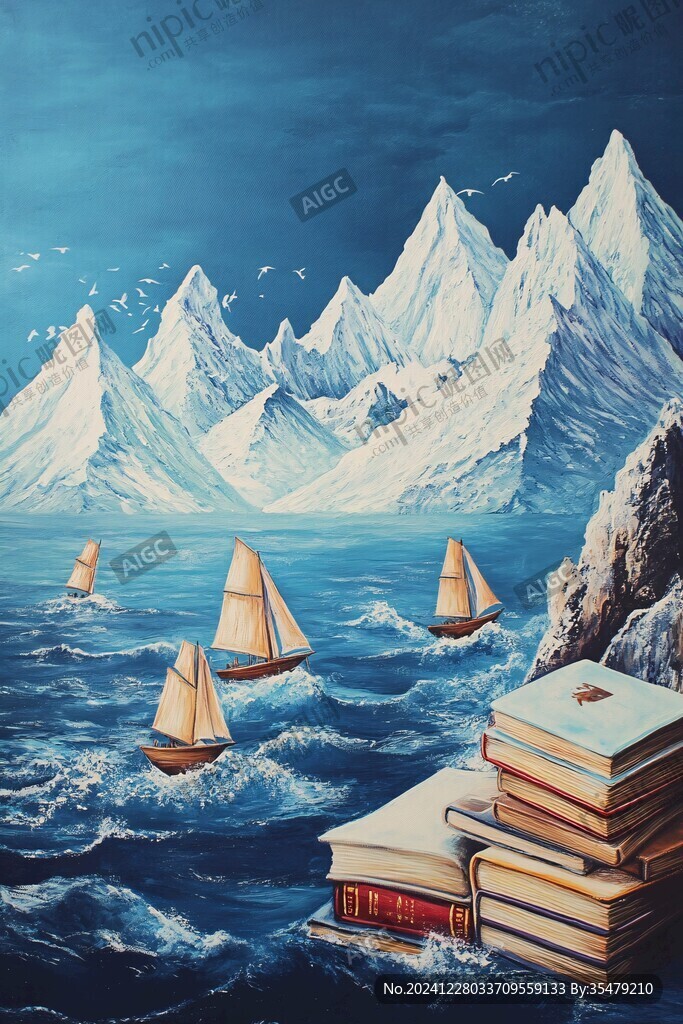 書籍的海洋