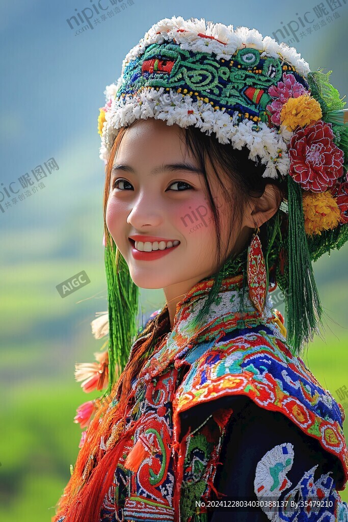 納西族少女