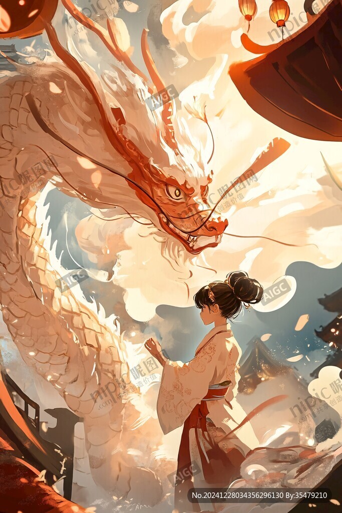 龍年插畫合集