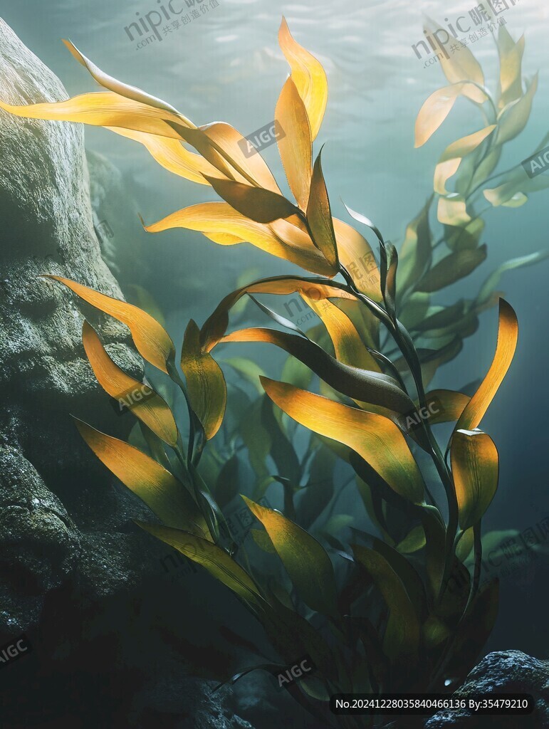 深海植被海洋生物