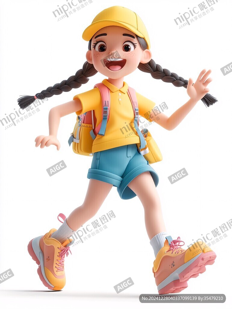 男孩女孩人物模型