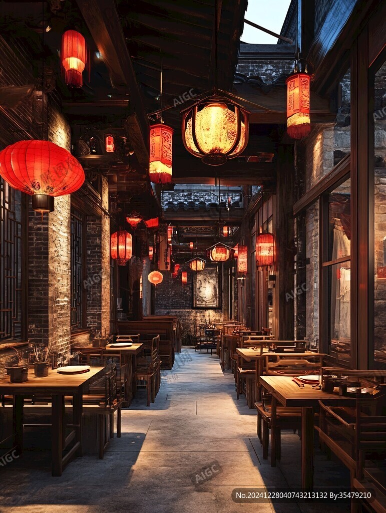中式酒樓茶館飯店