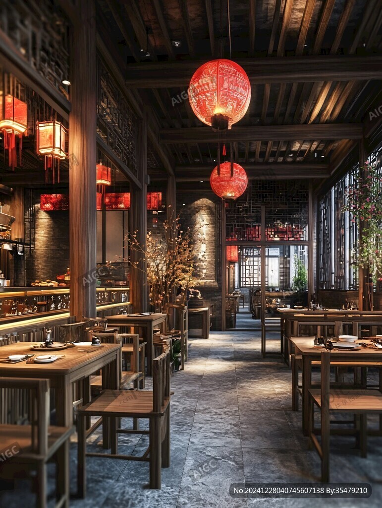 宋朝文化風格火鍋餐廳